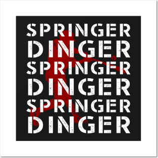 Springer Dinger Posters and Art